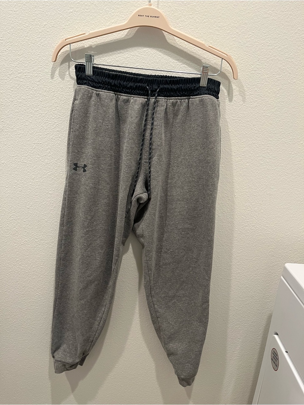 Under Armour Gray Joggers with Black Waistband